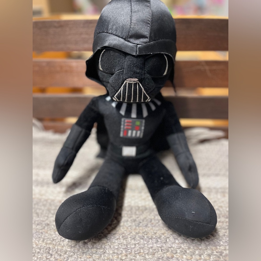 STAR WARS x NFL‎ Black Darth Vader Stuffed Animal